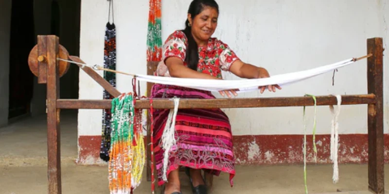 Kunsthandwerkerin Guatemala