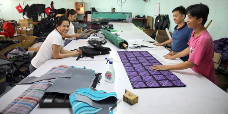 Belegschaft in Vietnam