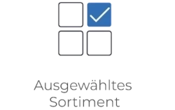 Ausgewähltes Sortiment