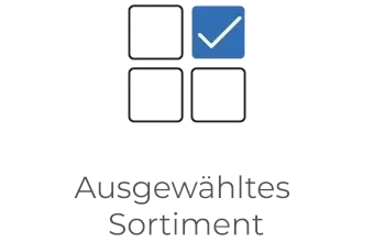 Ausgewähltes Sortiment