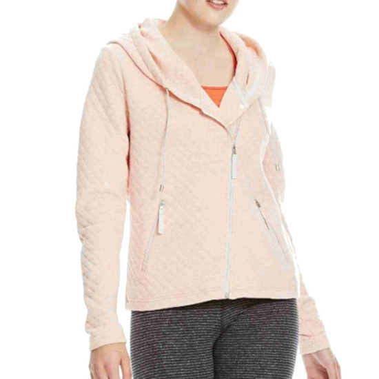 Bench Jacke Quilted Zip Through - coral pink marl M