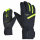 Ziener Handschuhe GARY AS - black/poison yellow 8,5