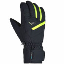 Ziener Handschuhe GARY AS - black/poison yellow 9,5