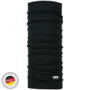 P.A.C. Multifunktionstuch Merino Wool - total black