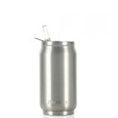 Les Artistes Pull Canit 280 ml Trinkflasche - silverstar