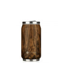 Les Artistes Pull Can'it 280 ml Trinkflasche - wood