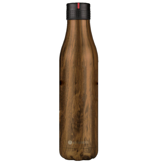 Les Artistes Bottle'Up 750 ml Trinkflasche - wood