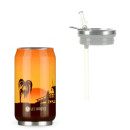 Les Artistes Pull Can'it 280 ml Trinkflasche - sunset bril