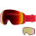 Smith Goggle 4D MAG lava + Bonus Scheibe