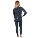 Soöruz Neoprene Fullsuit FLY Women 3/2 Back Zip - navy
