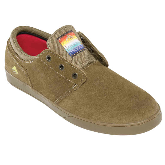 EMERICA The Figueroa Skateschuh - brown/gum