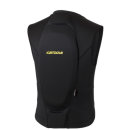 Icetools Rückenprotektor Lite Vest JR - black/yellow
