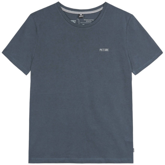 Picture Key Organic Tshirt - dark blue