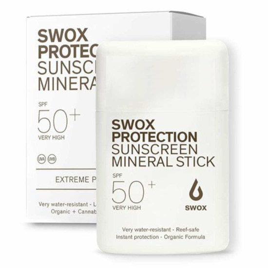 Swox Mineral Stick Sonnenschutz LSF 50 weiss - 9,5 g