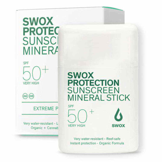 Swox Mineral Stick Sonnenschutz LSF 50 green - 9,5 g