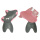 Level Handschuhe Butterfly W Protektor - black