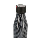 Les Artistes BottleUp 500 ml Trinkflasche - textur metal