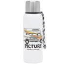 Picture Campei 600 ml Vacuum Trinkflasche - white truck