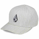 Volcom Cap Full Stone HTHR Flexfit Hat - grey vintage