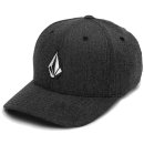 Volcom Cap Full Stone HTHR Flexfit Hat - charcoal heather