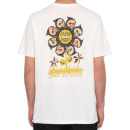 Volcom T-Shirt Flower Budz FTY SST - off white L