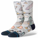 Stance Socken Feeling Pickled Crew - cream L (EU 43 - 47)