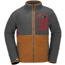 Volcom Fleece Fleecer Full Zip - charcoal