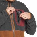 Volcom Fleece Fleecer Full Zip - charcoal