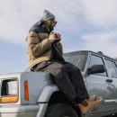 Oxbow Steppjacke Johna Unisex Jacke- kaki