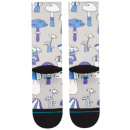 Stance Socken Microbial Crew - stringgrey L (EU 43 - 47)