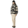 Picture Fleece Gypsi Zip - shadow print