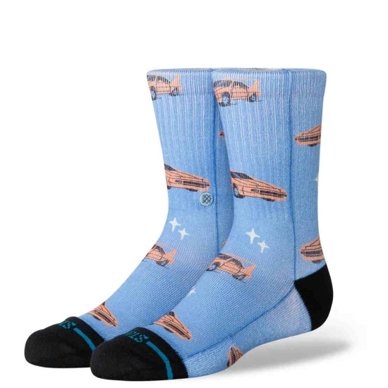 Stance Socken Chop Shop Kids Crew - capri blue M (EU 29 - 34)