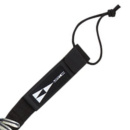 SIC Maui SUP Leash 8′ Coil - black