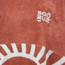 Soöruz Poncho Golden - terracotta