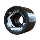 Arbor Hyprid Series 63mm/ 78a Wheels 4er Pack black
