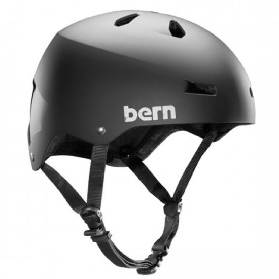 Bern Skatehelm Macon EPS - matte black L/XL