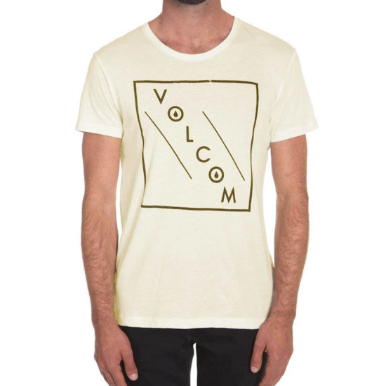 Volcom T-Shirt Downward LW SS - egg white L
