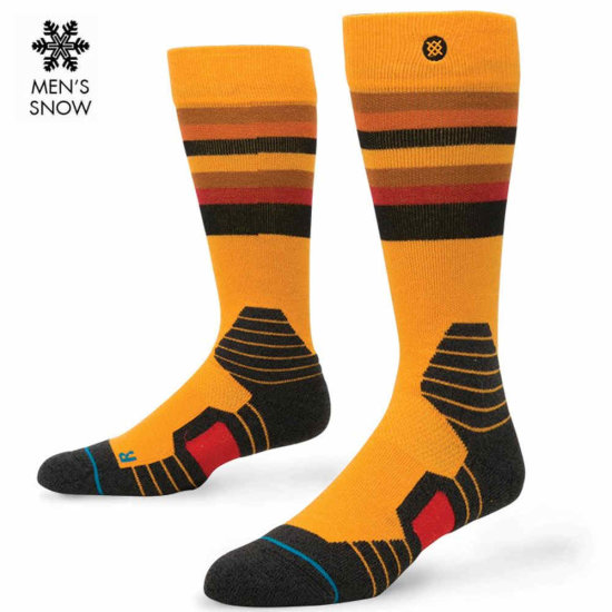 Stance Socken Snow Saw Mill - yellow