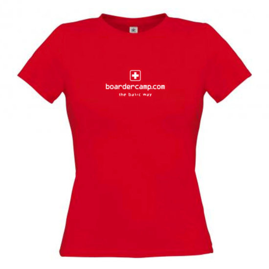 boardercamp W Basic T-Shirt - rot