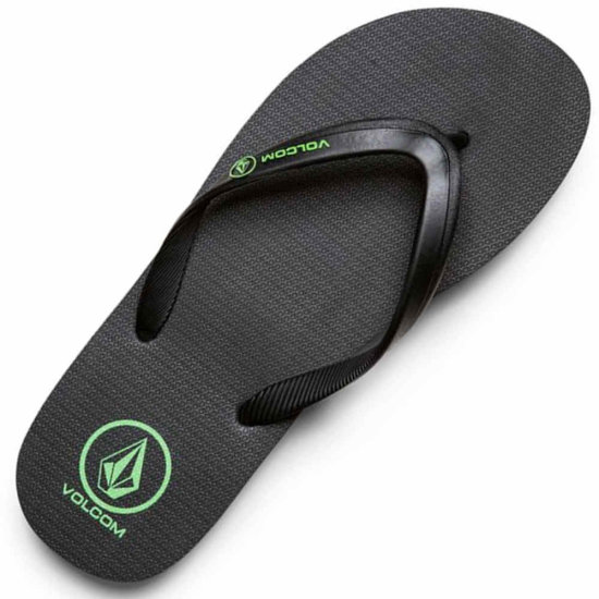 Volcom Flip-Flop Rocker Solid Sandal - poison green 39