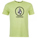 Volcom T-Shirt Crisp Basic SS - shadow lime