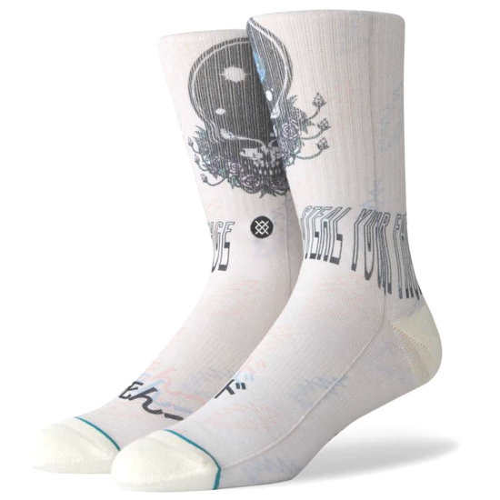 Stance Socken Lifestyle Steal Your Face - natural L (EU 43 - 47)